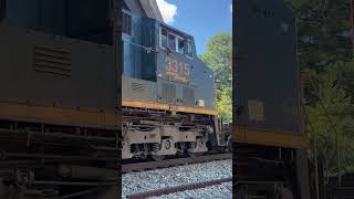 Lagrange Ga 09202024 CSX 440 amp CSX 3315 slowride csx csxt railfan railroad foamer rails [upl. by Ronica]