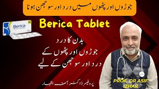 Berica Tablet Uses In Urdu  Etoricoxib Tablet Uses Dosages SideEffects and Contraindications [upl. by Alracal673]