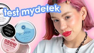 TEST MYDEŁEK DO BRWI MEXMO MIYO AFFECT LASH BROW [upl. by Sheaff172]