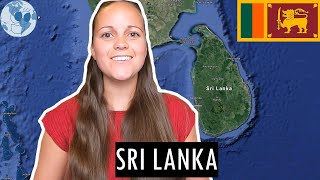 Zooming in on SRI LANKA  Geography of Sri Lanka with Google Earth [upl. by Alden894]