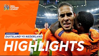 Highlights Duitsland  Nederland 19112018 Nations League [upl. by Ilenay]