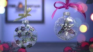 Easy Peasy Apoxie® Sculpt Holiday Ornament [upl. by Tarkany]