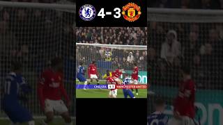 CHELSEA vs MANCHESTER UNITED  premier league match highlights [upl. by Cerracchio]