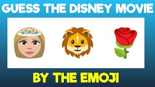 Can You Guess The Disney Movie By The Emojis  Emoji PuzzlesSpotampFind [upl. by Arahsat783]