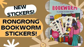 FLIP THROUGH  RONGRONG BOOKWORM STICKER BOOK [upl. by Aliehc110]