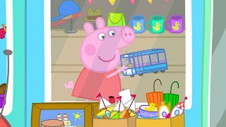 Peppa Pig in Hindi  Daan Vaalee Dukaan  हिंदी Kahaniya  Hindi Cartoons for Kids [upl. by Ecikram480]