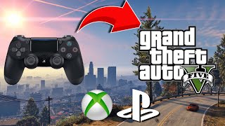 TUTO  COMMENT JOUER A GTA V AVEC SA MANETTE PS4PS3XBOX 360XBOX ONE ENGLISH SUBTITLES [upl. by Shanie520]