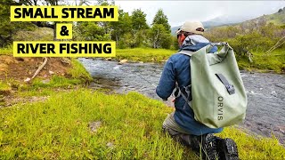 Fly Fishing Small Trout Rivers amp Streams  Chilean Patagonia [upl. by Whiting]