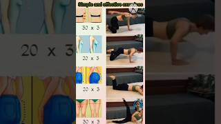 Simple amp Effective Exercises For Lazy People  Youtube Shorts [upl. by Initsed529]