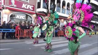 Défilé des Ecoles  Carnaval Lloret del Mar 2016  CDA31 [upl. by Puglia]