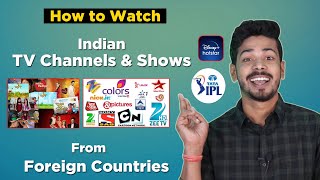 How To Watch Indian TV Channels Online Outside India  Watch Indian TV Shows from Foreign Countries [upl. by Valencia202]