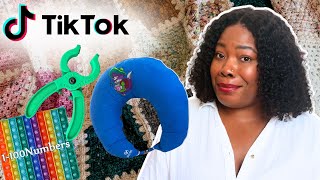 Testing VIRAL TikTok Crochet Gadgets STITCH OR DITCH [upl. by Ainitsirk]