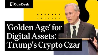 ‘Golden Age’ for Digital Assets Trump’s Crypto Czar Bitcoin Yawns [upl. by Colb]