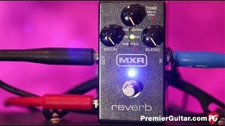 Review Demo  MXR M300 Reverb [upl. by Ayekram284]