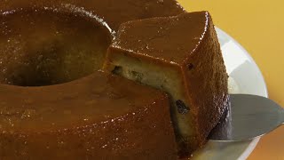 Receta del budín de pan • Postres peruanos  BUENAZO [upl. by Marozas]