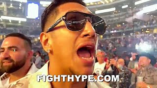 FERNANDO VARGAS JR IMMEDIATE REACTION TO CANELO STOPPING SAUNDERS PREDICTS CALEB PLANTS CHANCES [upl. by Portuna162]