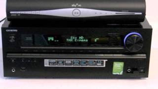 ONKYO AVR AV Home Cinema Receiver  Installing SkyHD [upl. by Parthen]