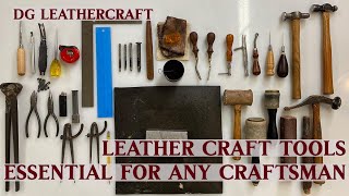 Leather Craft Tools Essential for any Craftsman [upl. by Tades]