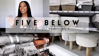 FIVE BELOW SHOP WITH ME HAUL  AFFORDABLE HOME DECOR AND MORE 2021 [upl. by Eikcin]