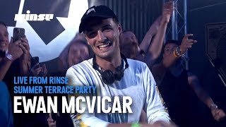 Ewan McVicar  Live From Rinse Summer Terrace Party 2024 [upl. by Bridgid]