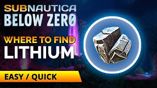 Where to find Lithium  Subnautica Below Zero [upl. by Donetta]