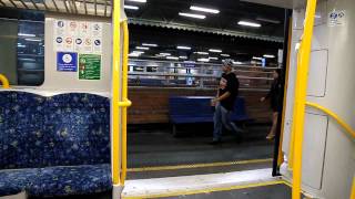 CityRail Oscar Sets HSet Opening and Closing Doors Interior View [upl. by Silevi]