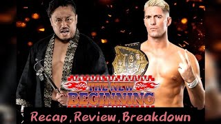 NJPW New Beginning In Osaka 2025 [upl. by Nowell]