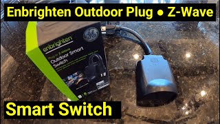 ZWave ● Enbrighten Outdoor Smart Plug Overview ✅ ● Jasco GE Honeywell ZWave Zigbee [upl. by Troxell]