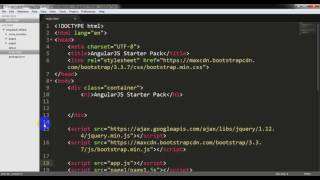 How to create AngularJS starter Kit by using CDN [upl. by Leahpar]