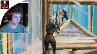 REET FRAANTIC NINA vs SWAY VET FAXUTY😳 FORTNITE TOKENWAGER [upl. by Akkinahs]