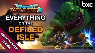 Everything on the Defiled Isle  Explorers Shores No 8  Dragon Quest Builders 2 [upl. by Anneuq]