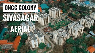 Ongc Colony  Sivasagar  Aerial view [upl. by Gnni]