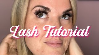 Lashify Lashes Tutorial DIY [upl. by Veejar336]