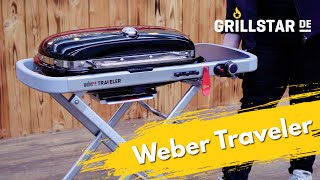 Weber Traveler  Der ultimative Camping Gasgrill UNBOXING REVIEW [upl. by Granthem]