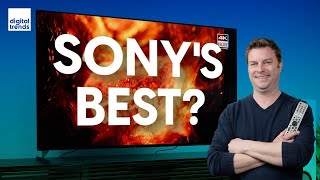 Sony Bravia XR A90J OLED TV Unboxing First Impressions  Stunner from Sony [upl. by Giraldo]