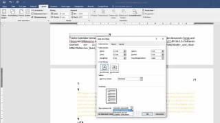 1136 Word 2016  rechten Seitenrand einstellen [upl. by Liamaj738]