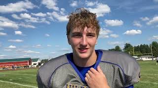 Gouverneur Football Postgame 910 [upl. by Cadmar29]