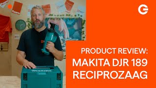 Product Review Makita DJR 189 18V Liion Reciprozaag  Gereedschapcentrum [upl. by Swanhildas]