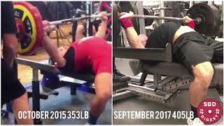 This is how 2 year bench evolution from Sean Noriega looks like [upl. by Ennoira]