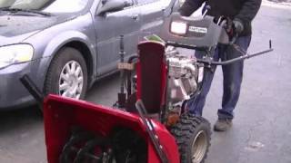 DIY  Drive Ring Repair On Craftsman Snowblower [upl. by Aliakim]