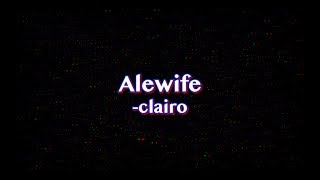 Alewife  Clairo KARAOKE [upl. by Rekyr]