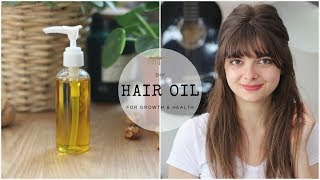 DIY Hair Oil  Stimulate Hair Growth amp Health [upl. by Neelahs]