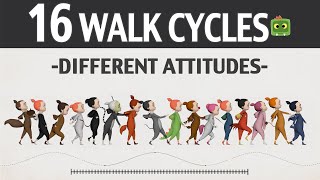 Pixar walk cycle [upl. by Enalb]