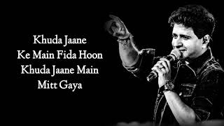 KHUDA JAANE FULL SONG LYRICS  KK  SHILPA RAO  BACHNA AE HASEENO [upl. by Sitof]