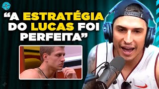 TRETA DAS ESTALECAS DE LUCAS NO BBB [upl. by Morly]