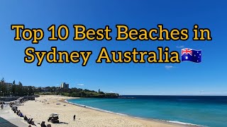 TOP 10 BEST BEACHES IN SYDNEY AUSTRALIA LADY TRAVELLER [upl. by Seed]