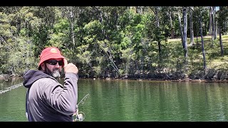 Narooma Fishing Adventure Day 2  Wagonga inlet What damage [upl. by Bashemath]