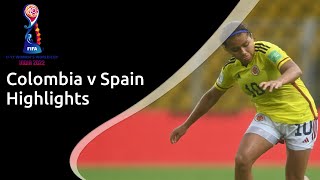 Highlights Colombia v Spain  FIFA U17 Womens World Cup 2022 Final [upl. by Ofori]