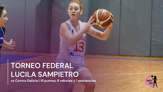 TFFB2021enMinutoPibas  Lucila Sampietro vs Centro Galicia [upl. by Frey]