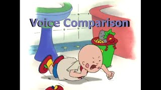 Caillou Voice Actress comparison [upl. by Aun]